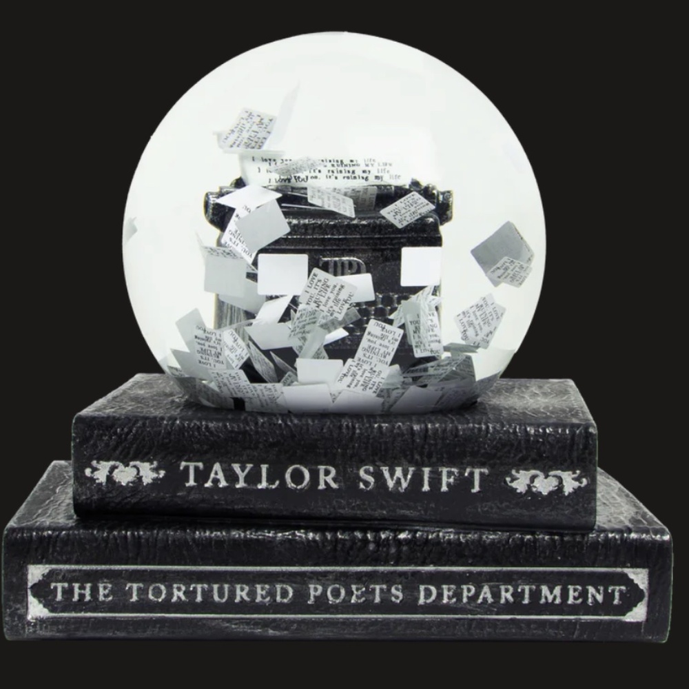 Taylor Swift The Tortured Poets Department Snowglobe